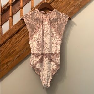 Velour bodysuit